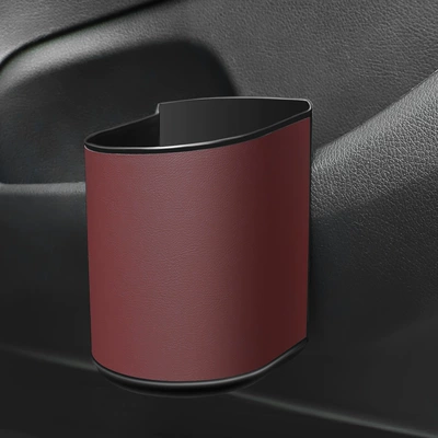 Car Door Side Cup Holder, Car cup holder/beverage holder - new-water-cup-bag-red