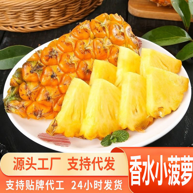 Source of One-Piece Drop Shipping Yunnan Perfume Pineapple Fresh Fruit Non-Taiwan Hainan Golden Diamond Pineapple Yunnan Specialty Source of One-Piece Drop Shipping Yunnan Perfume Pineapple Fresh Fruit Non-Taiwan Hainan Golden Diamond Pineapple Yunnan Specialty