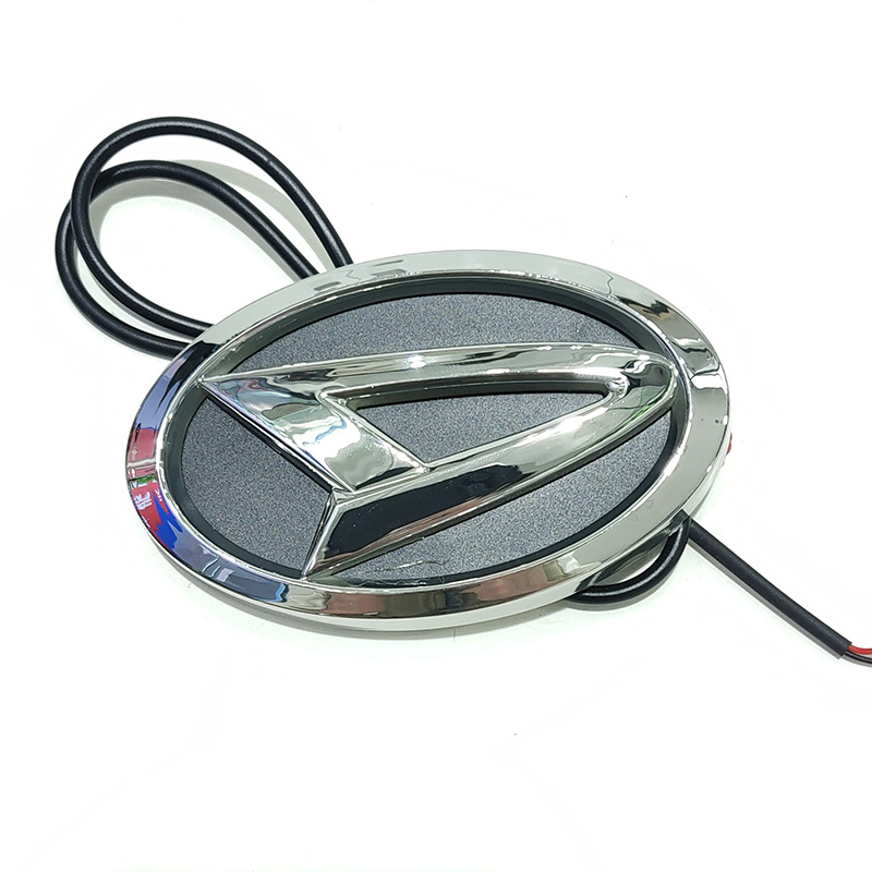 Aplicable a Dafa luminoso logo Daihatsu luz trasera LED luz fría luz luminosa coche logotipo generación de luz transfronteriza