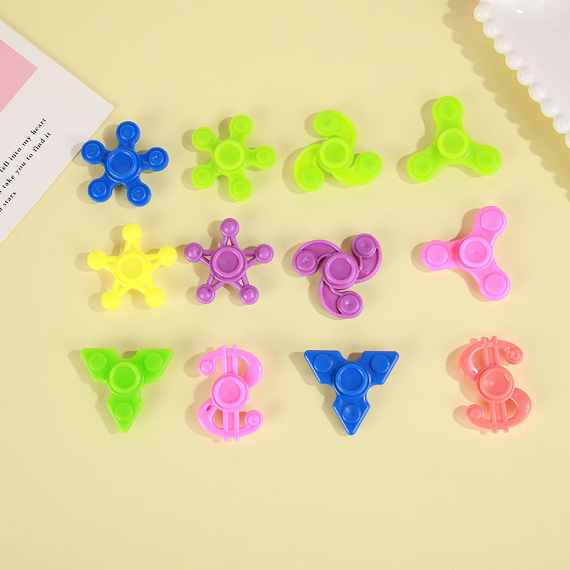 New Kidsren's Mini Finger Gyro Cute Boys and Girls Decompression Toys Creative Fingertip Gyro Small Gifts Wholesale