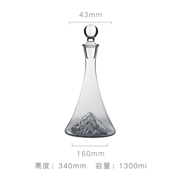 Brace, wine decanter