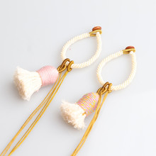 藏式手搓棉线流苏穗子文玩挂件车挂包挂配饰diy菩提手串吊穗挂绳