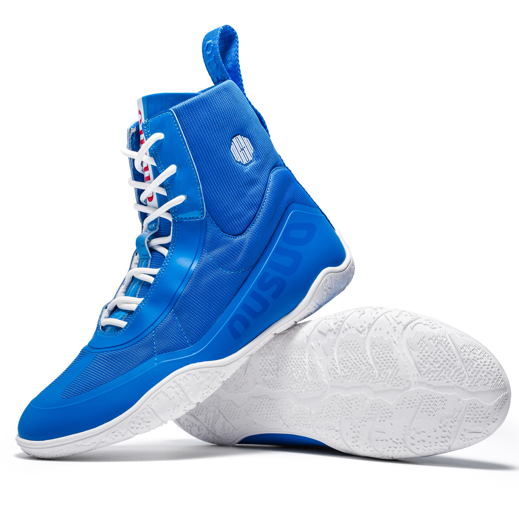 Cross-Border Boxing Shoes, Wrestling Shoes, Soft Fitness, Comfortable, Non-Slip Training and Competition Shoes, Indoor Training Shoes, High-Top Foreign Trade