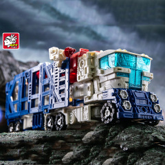 BPF變形玩具圍城系列6632通天L級曉合金版通二哥副官男孩金剛模型