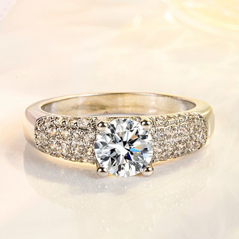Platinum accessory, trend fashionable ring, jewelry, wish, European style