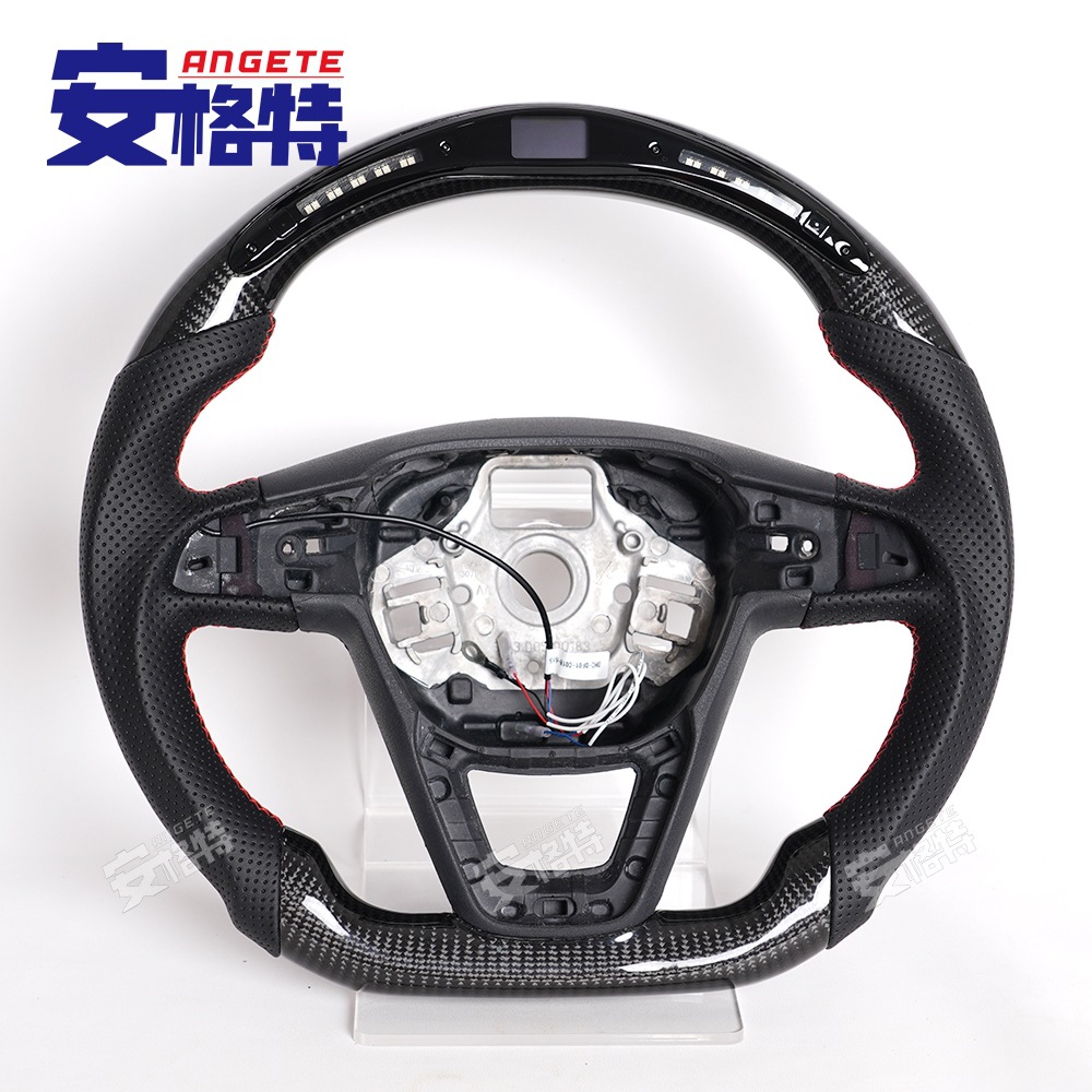 Suitable for 13-19 Seat/Leon/Ibiza/Led Smart Flat-Bottom Steering Wheel Car Steering Wheel