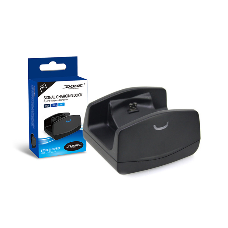 DOBE PS4 Slim PRO手柄单座充 PS4无线手柄充电器带指示灯TP4-003