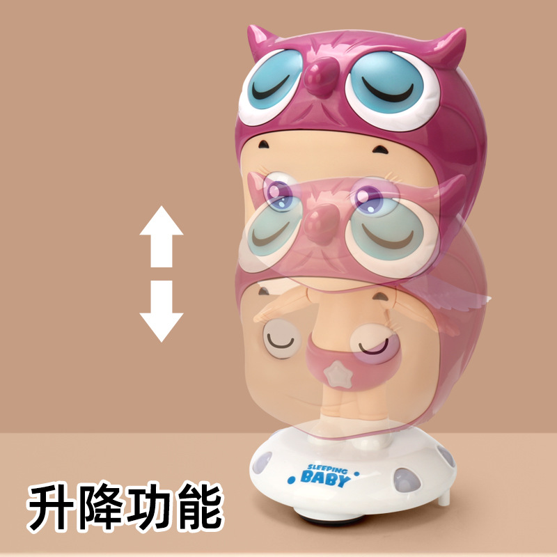 Elevación eléctrica fantasía ángel universal luz de música infantil puzzle juguetes adornos muñecas eléctricas