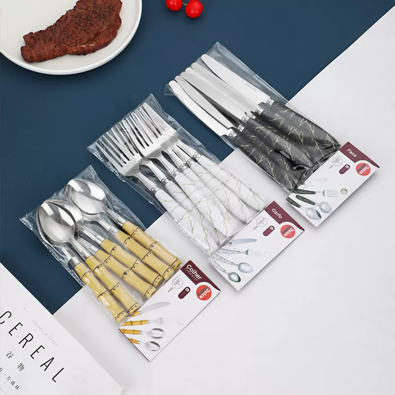 ins不锈钢餐具礼品礼盒套装304创意高颜值学生家用便捷刀叉勺套装