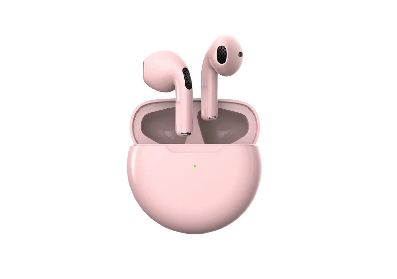 Wireless earbuds pro6, pro5, pro4, Bluetooth touch, compact charging case, assorted colors