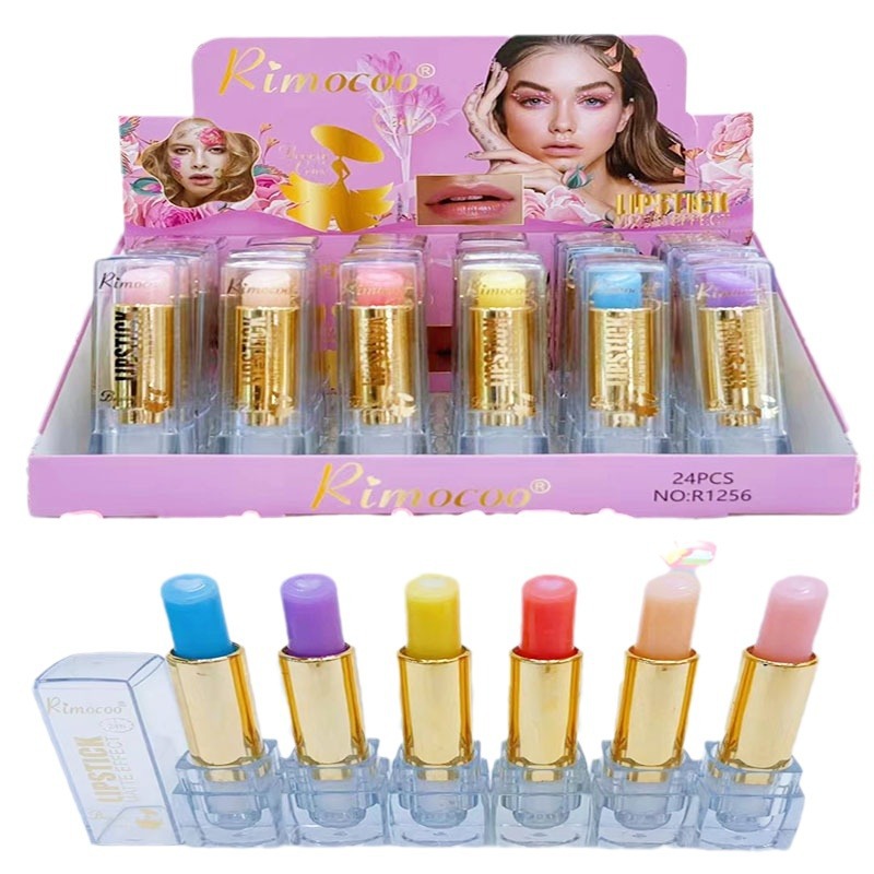 Nuevo comercio exterior transfronterizo amor sándwich color lipstick azúcar amor sándwich lipstick Yiwu maquillaje spot