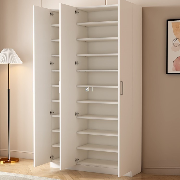 High-Gloss Shoe Cabinet for Home Use, Large Capacity, Economical Space-Saving Storage Cabinet at the Entrance, Multi-Layer Shoe Rack, Simple Storage