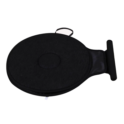 All-Season 360 ° Rotating Car Seat Cushion, Comfortable, Breathable and Soft Cushion, Direct Supply from the Manufacturer, Supports Dropshipping (Multi-function pad) - single-ring-black