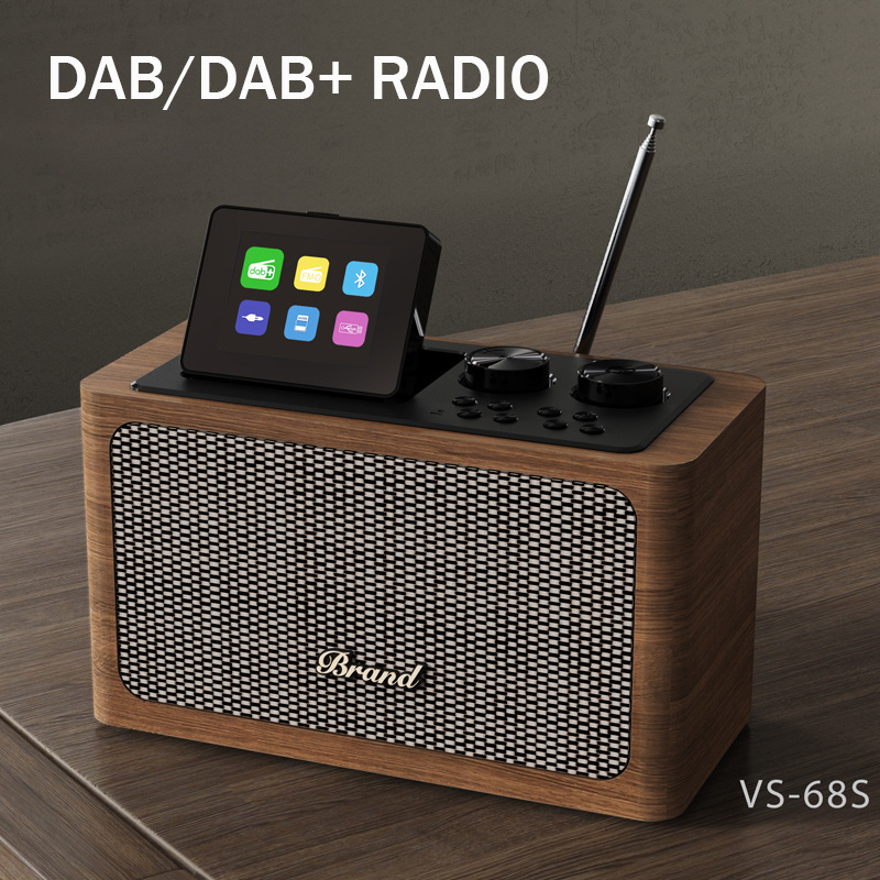 Amazon レトロデジタルラジオ Bluetooth スピーカー FM ラジオ TFT カラー スクリーン DAB/DAB+RADIO|undefined