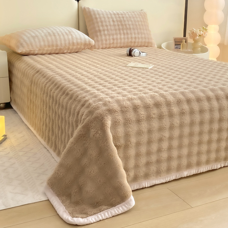 Fleece sheet, duvet, increased thickness