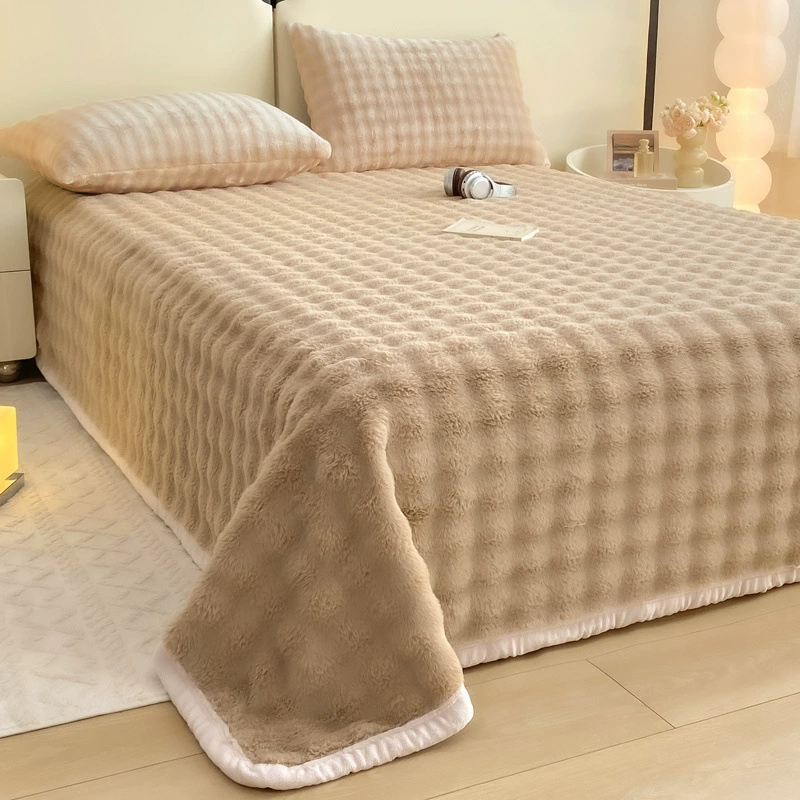 Fleece sheet, duvet, increased thickness