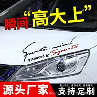 Автомобильная наклейка для наклейки на брови для украшения индивидуальность капота Автомобильная наклейка на бампер зеркало заднего вида наклейка модифицированная наклейка на тело автомобиля