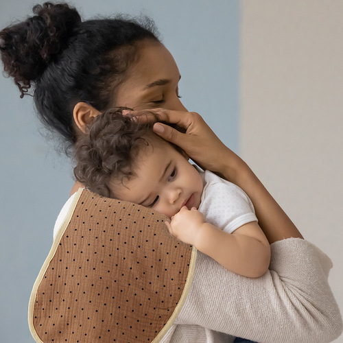 Baby burp napkin Class A cotton anti-vomiting napkin Korean style gauze bib baby soft saliva napkin bib live broadcast