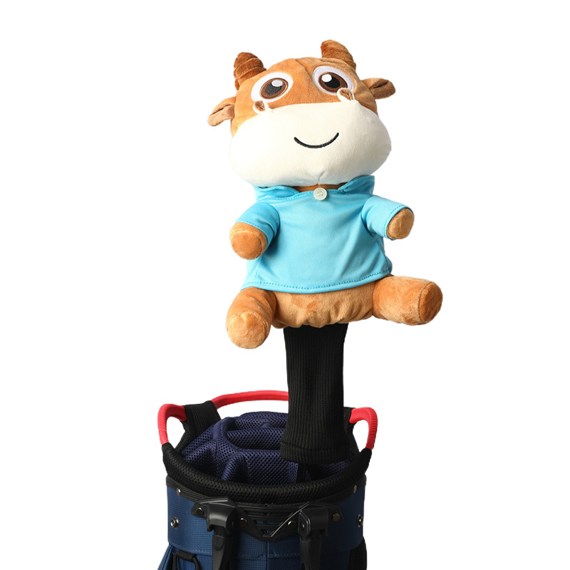 Juego de palos de vaca azul de golf de comercio exterior Juego de palos de madera No. 1 Juego de palos de madera Juego de sombreros de palos Suministros de golf