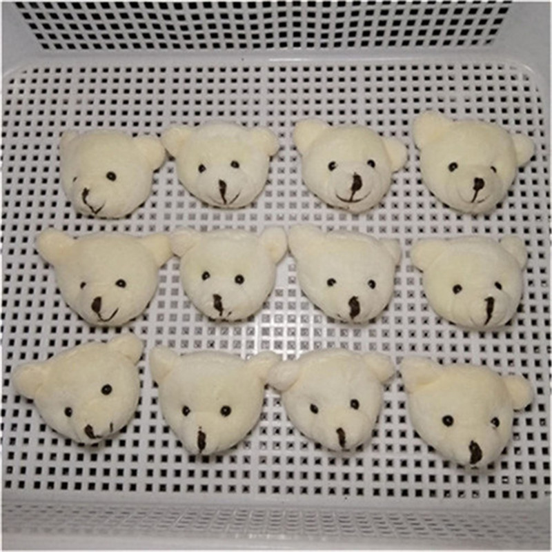 Cabeza de oso blanco 4cm M