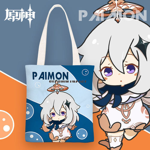 Original Gods and Goddesses Ins Fresh Canvas Bag Women's Single Shoulder Bag Leisure Style Large Capacity Bag  New Arrival