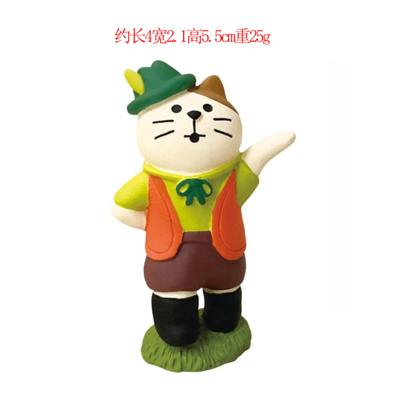 ハロウィンオーナメント雑貨日本猫カボチャトレンディブラインドボックス装飾 DIY 手作り樹脂工芸品小さな装飾品|undefined