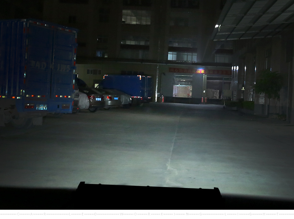 High-Brightness Led Car Work Light, Round and Square, 16 Lights, 48W Driving Auxiliary Light, Modified Headlight, Daytime Running Light
