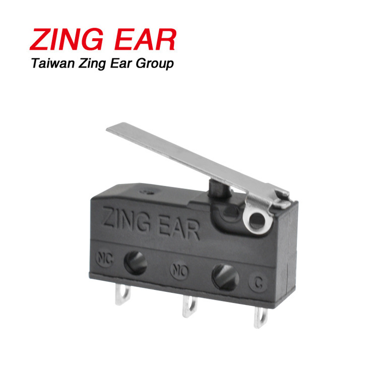 Appliance control panel micro switch push rod motor straight handle micro switch ice maker dustproof micro switch