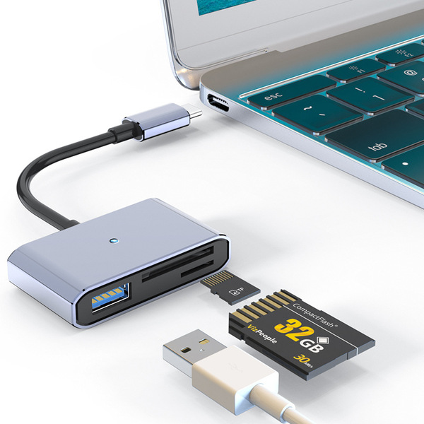 Cross-border wholesale multi-function card reader aluminum alloy…