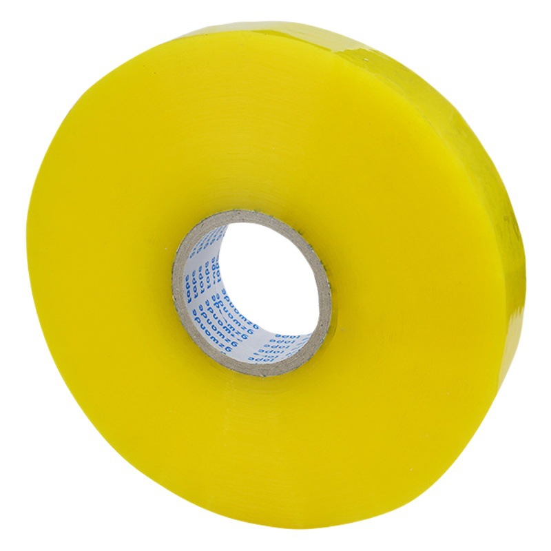 Cinta de embalaje de rollo grande Cinta beige adhesiva transparente Cinta de embalaje de logística express Cinta de sellado