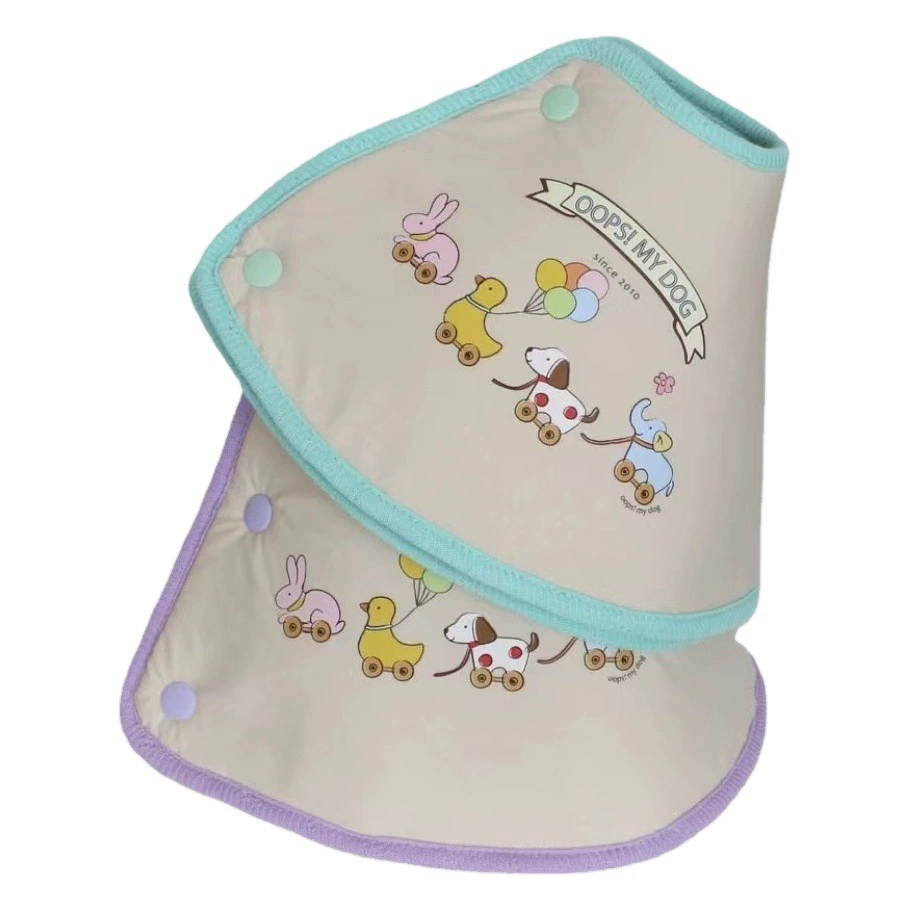 Южная Корея Elizabeth Circle Pet Snap Anti-Lick воротник с защитой от укусов Мягкий головной убор для кошек и собак оптовая продажа Amazon