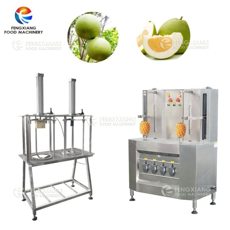 工厂直销 菠萝蜜沙田柚文旦哈密瓜西瓜削皮机去芯开瓣机 水果加工