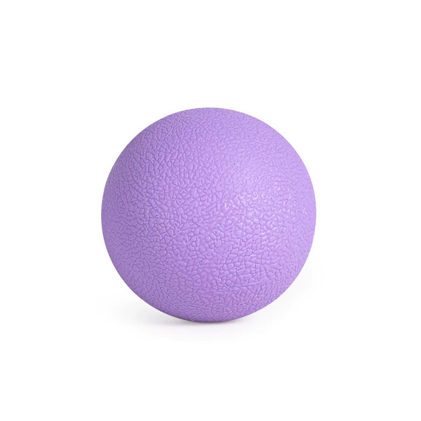 Purple round yoga ball