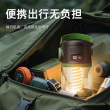 跨境多功能露营灯太阳能野营灯马灯照明应急灯户外超长续航手电筒