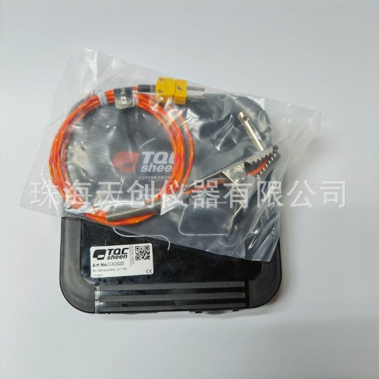 CX2020 夹式空气探头荷兰TQC CX2020测温线 炉温仪300度热电偶