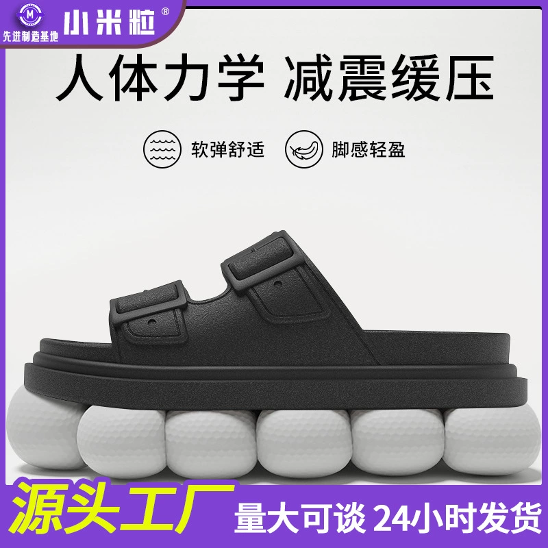 Summer slide, slippers, non-slip comfortable footwear platform, soft sole