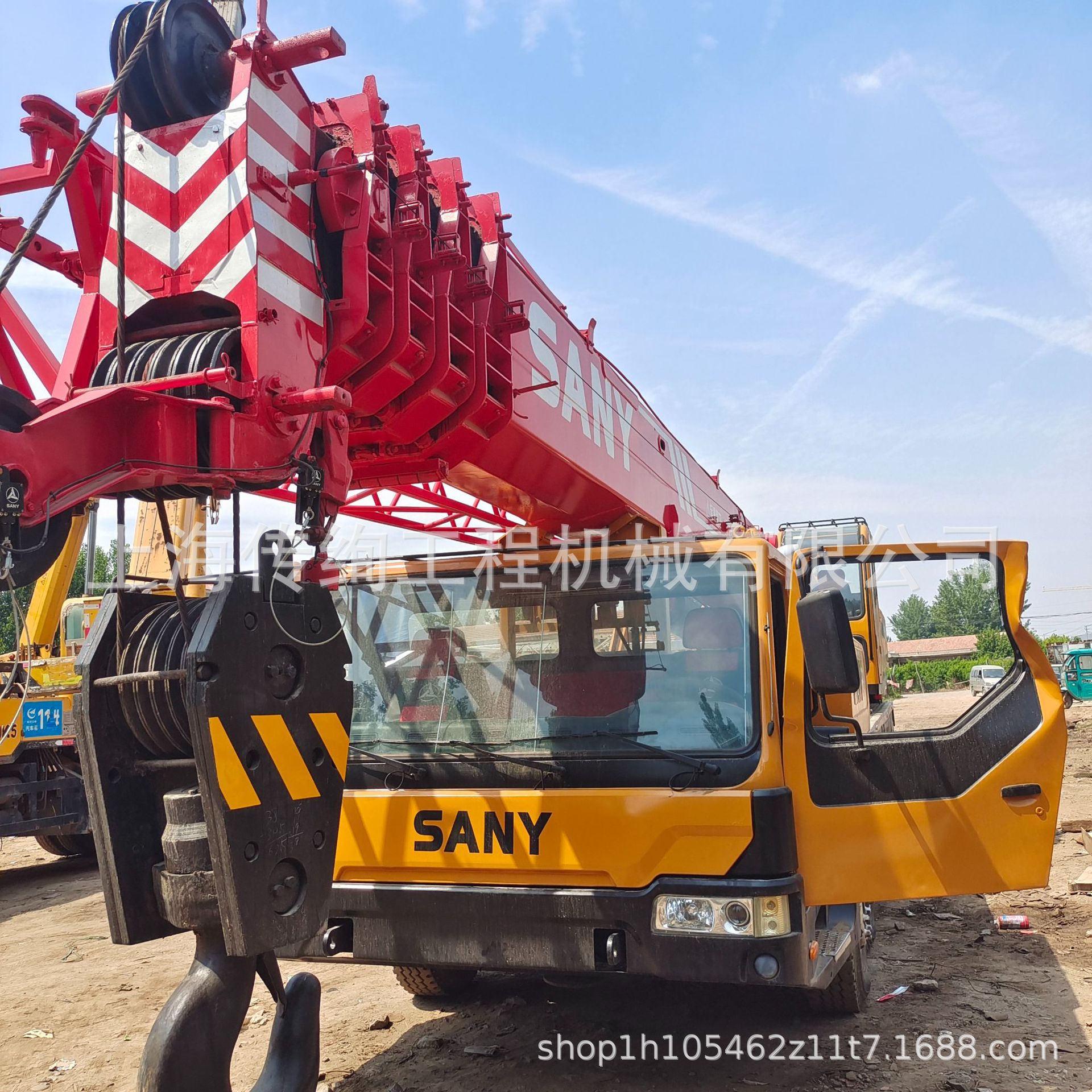 外贸专供二手汽车吊三一吊车25吨30吨50吨70吨100吨汽车起重机