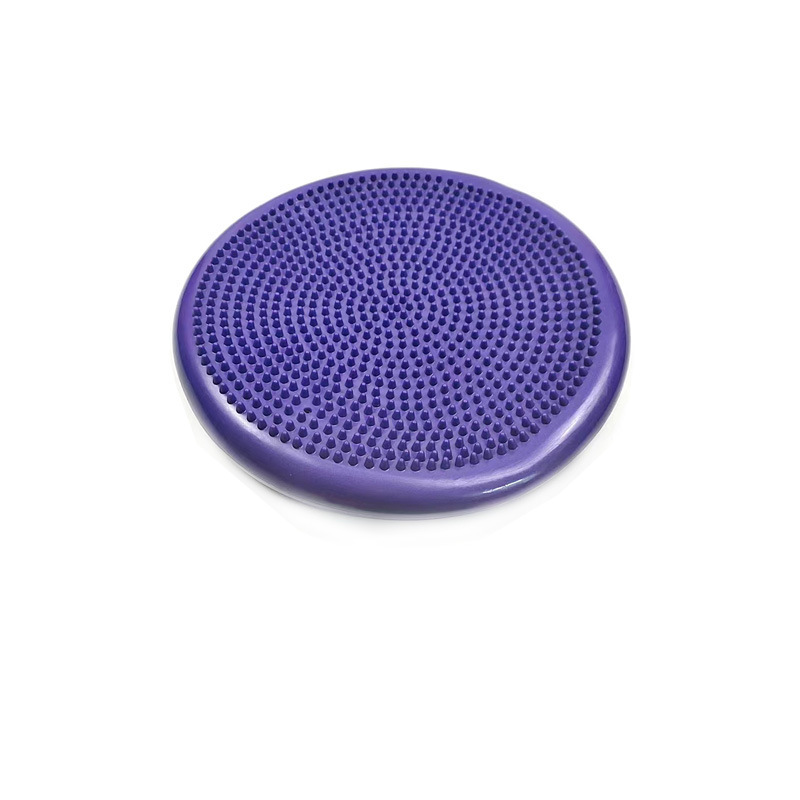 ヨガバランスマットエアクッションフィットネスバランスボール肥厚防爆 PVC インフレータブルバランスマットマッサージクッショントレーナー|undefined