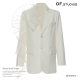 2024 oversize Mesh Stereo Ruffled Irregular Loose Suit Casual Jacket 1548