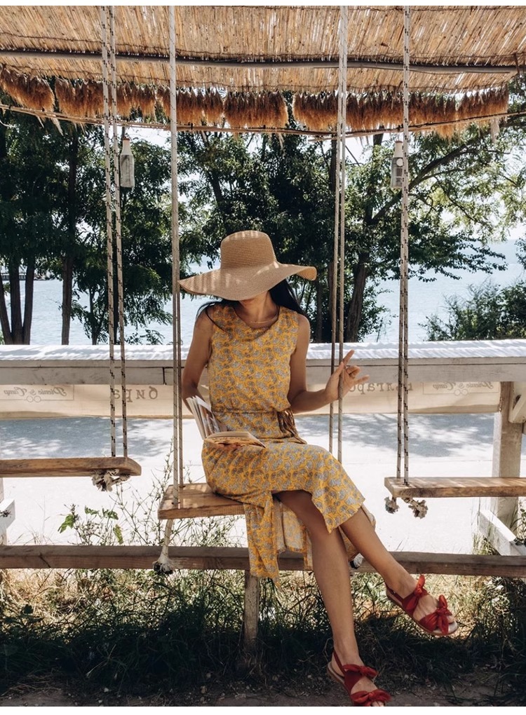 Women's Wide Brim Straw Hat Foldable Beach Sun Hat For Vacation_voghion.com