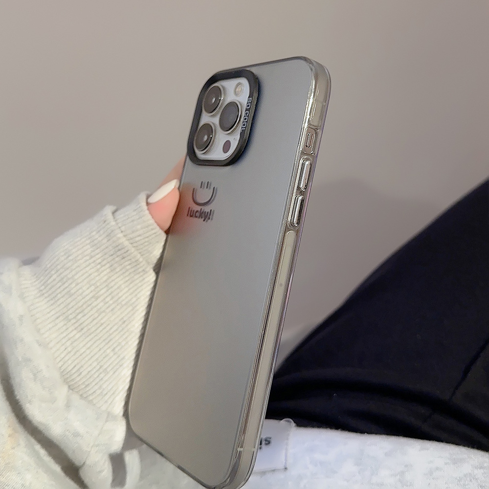 Handyhülle Für Iphone Premium Mit Smiley-design Und Fallschutz_voghion.com