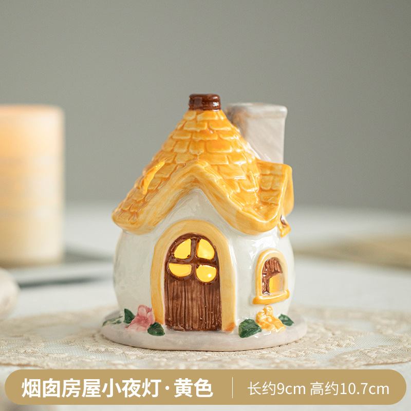 Chimney House Night Light - Amarillo