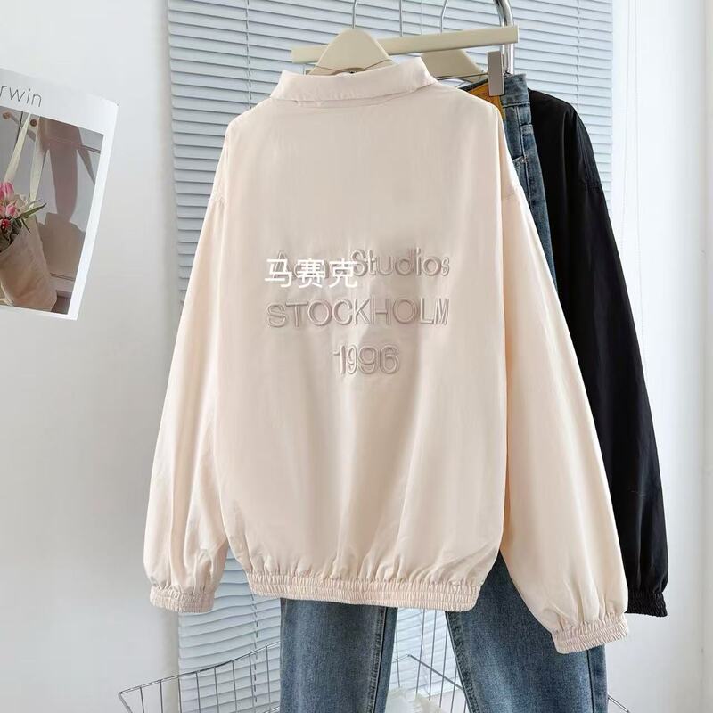 Correct Version Ac1996 Printed Embroidered Jacket, Windbreaker, Jacket for Men and Women, Couple Zipper Jacket, Autumn and Winter Ym Airport Same Style