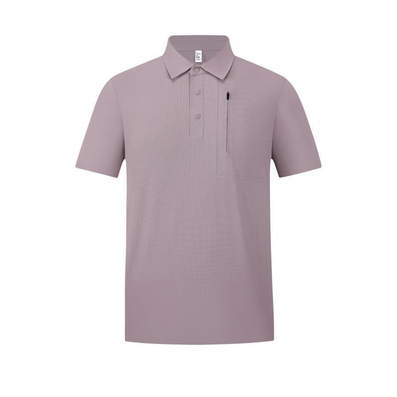 Camiseta de polo de tamaño grande personalizada camiseta transfronteriza ropa de trabajo camiseta cultural bordada logotipo impresa nylon ropa de trabajo de manga corta personalizada