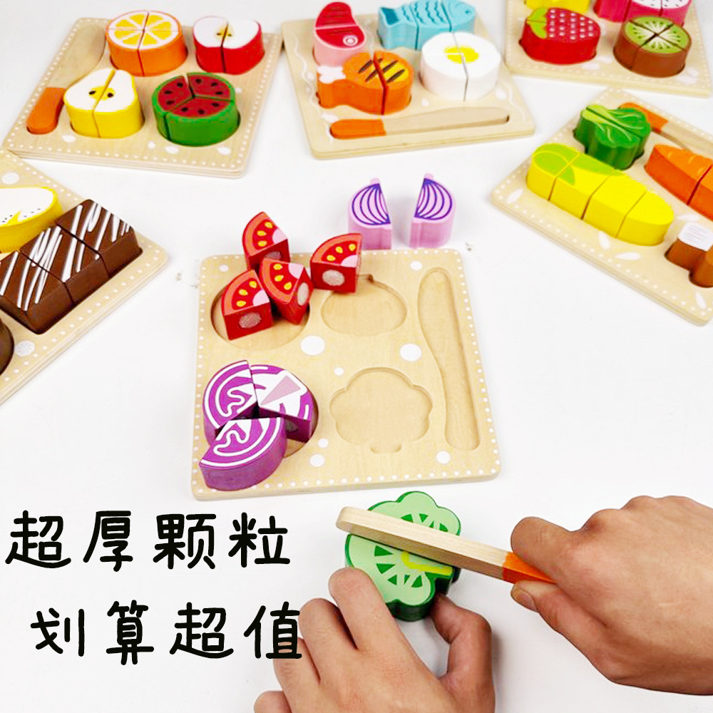 Corte de frutas juguetes cocina para niños jugar a casa simulación regalo niña mini vegetales Comercio exterior venta al por mayor