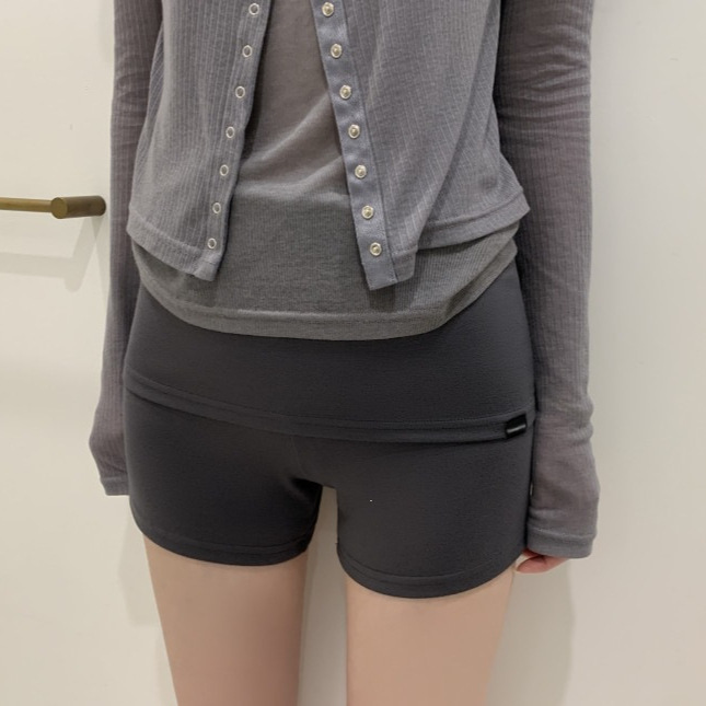 Korean Dongdaemun 2026 Summer New French-Style Versatile Daily Slim-Fit Elastic Bodycon Short Skirt Leggings Korean Dongdaemun 2026 Summer New French-Style Versatile Daily Slim-Fit Elastic Bodycon Short Skirt Leggings