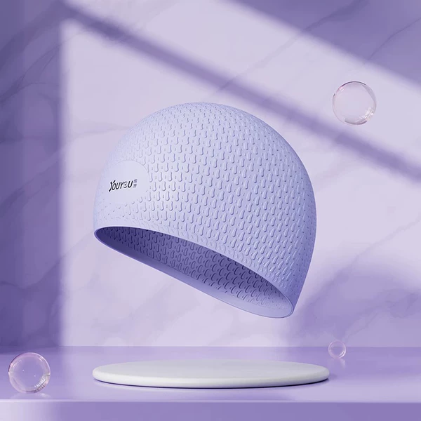 Drop-shaped, purple