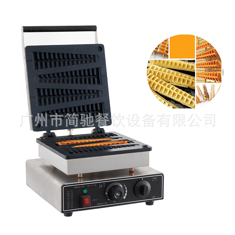 商用华夫炉松树型松饼机圣诞树饼机电热四颗树形香酥机