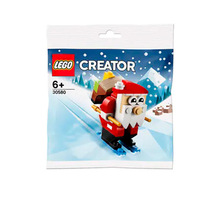 LEGO 乐高30580圣诞老人拼砌包儿童积木玩具圣诞节礼物