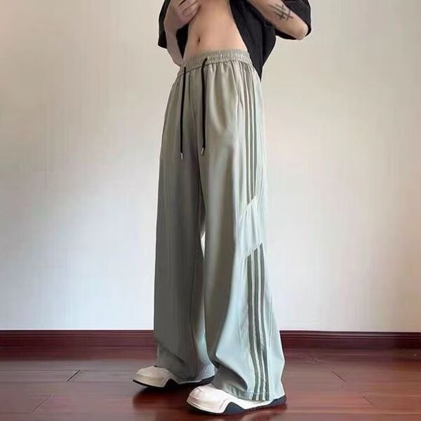 Retro summer thin quick dry casual trousers